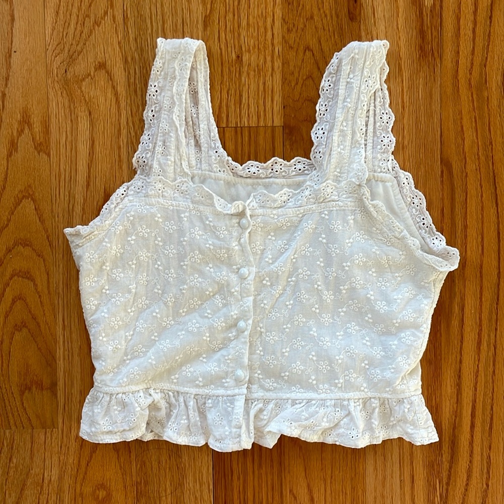 Size XS/S White Tank Top
